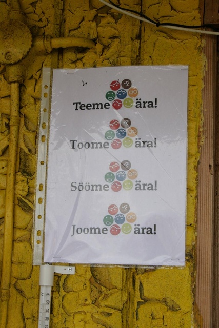 "Teeme ära!" Ridali moodi