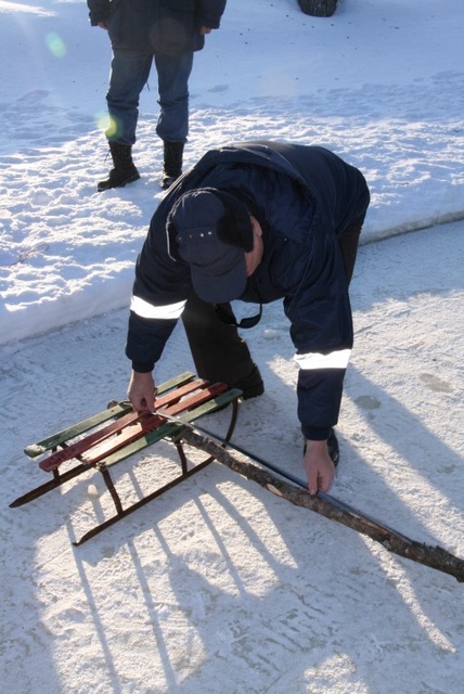 ...mõõdeti aisa pikkus...