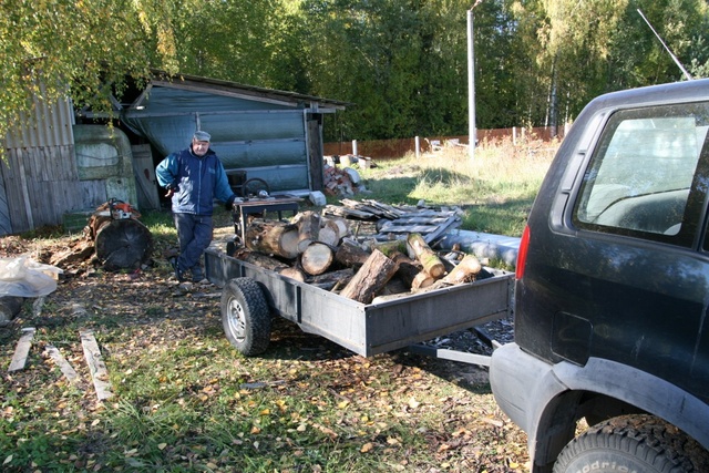 ...kärutäie küttepuid